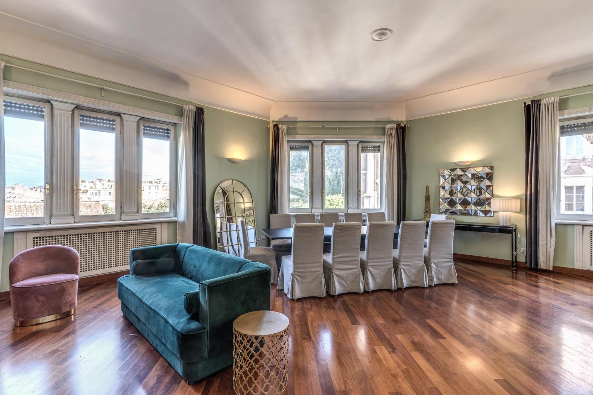 Downtown Srl - Imperial Panorama Penthouse Apartman Róma Kültér fotó